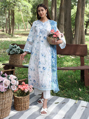 WG - 03 | 3Pc Unstitched Lawn Suit Whimsical Garden By Celts