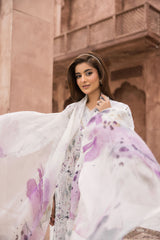 D-03 | Unstitched 3Pc Suit Exclusive Embroidered Vol 2 Sanam Saeed