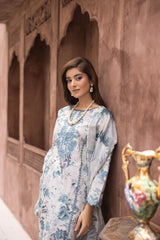 D-04 | Unstitched 3Pc Suit Exclusive Embroidered Vol 2 Sanam Saeed