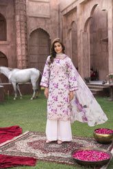 D-08 | Unstitched 3Pc Suit Exclusive Embroidered Vol 2 Sanam Saeed