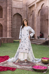 D-06 | Unstitched 3Pc Suit Exclusive Embroidered Vol 2 Sanam Saeed