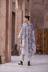 D-10 | Unstitched 3Pc Suit Exclusive Embroidered Vol 2 Sanam Saeed