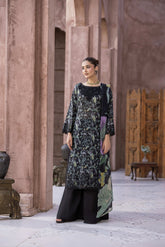D-05 | Unstitched 3Pc Suit Exclusive Embroidered Vol 2 Sanam Saeed