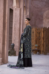 D-05 | Unstitched 3Pc Suit Exclusive Embroidered Vol 2 Sanam Saeed