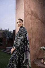 D-05 | Unstitched 3Pc Suit Exclusive Embroidered Vol 2 Sanam Saeed