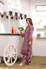 D-09 | Unstitched 3Pc Suit Lawn Collection Siran by Sanam Saeed