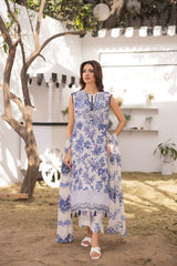 D-08 | Unstitched 3Pc Suit Lawn Collection Siran by Sanam Saeed