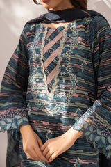 D-10 | Unstitched 3Pc Suit Lawn Collection Siran by Sanam Saeed