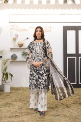 D-01 | Unstitched 3Pc Suit Lawn Collection Siran by Sanam Saeed