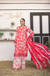 D-02 | Unstitched 3Pc Suit Lawn Collection Siran by Sanam Saeed
