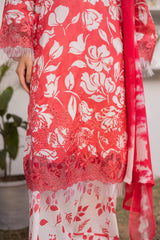 D-02 | Unstitched 3Pc Suit Lawn Collection Siran by Sanam Saeed