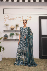 D-05 | Unstitched 3Pc Suit Lawn Colection Siran by Sanam Saeed