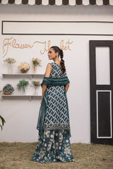 D-05 | Unstitched 3Pc Suit Lawn Colection Siran by Sanam Saeed