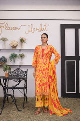 D-06 | Unstitched 3Pc Suit Lawn Collection Siran by Sanam Saeed