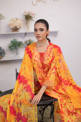 D-06 | Unstitched 3Pc Suit Lawn Collection Siran by Sanam Saeed