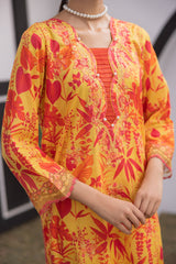 D-06 | Unstitched 3Pc Suit Lawn Collection Siran by Sanam Saeed