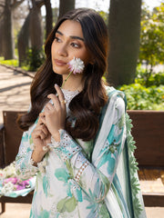 MG-01 | 3Pc Unstitched Lawn Suit Meadow Girl By Celts