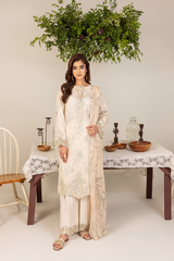D-07 | Unstitched 3Pc Suit Lawn Collection Sofia by Sanam Saeed