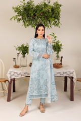 D-05 | Unstitched 3Pc Suit Lawn Collection Sofia by Sanam Saeed