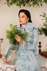 D-05 | Unstitched 3Pc Suit Lawn Collection Sofia by Sanam Saeed