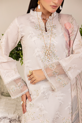 D-10 | Unstitched 3Pc Suit Lawn Collection Sofia by Sanam Saeed