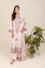 D-01 | Unstitched 3Pc Suit Lawn Collection Sofia by Sanam Saeed