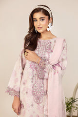 D-01 | Unstitched 3Pc Suit Lawn Collection Sofia by Sanam Saeed