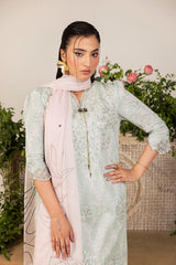 D-09 | Unstitched 3Pc Suit Lawn Collection Sofia by Sanam Saeed