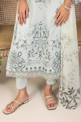 D-04 | Unstitched 3Pc Suit Lawn Collection Sofia by Sanam Saeed