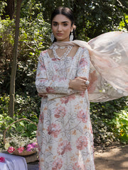 MG-07 | 3Pc Unstitched Lawn Suit Meadow Girl By Celts