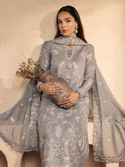 SE-09 | 3Pc Unstitched Lawn Festive Collection Serenda Echo By Celts