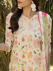 MG-09 | 3Pc Unstitched Lawn Suit Meadow Girl By Celts