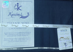 Indigo By Kasim Fabrics - Premium Winter Stuff