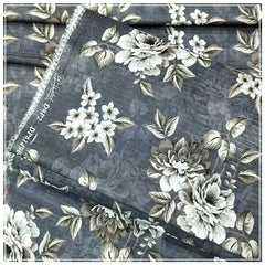 Ladies Bana Dora Lawn Printed Suit - Unstitched- Single Shirt