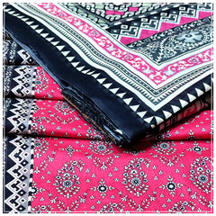 Ladies Digital Lawn Printed 3 Piece Suit with Printed Trouser - Unstitched