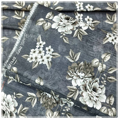 Ladies Bana Dora Lawn Printed Suit - Unstitched- 2 Piece