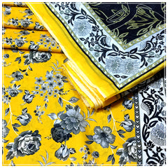 Ladies Digital Lawn Printed 3 Piece Suit with Printed Trouser - Unstitched