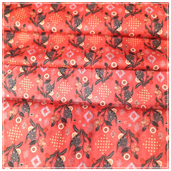 Ladies Lawn Printed Suit - Unstitched- 2 Piece