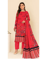 07 - Florence By Amfahh Vol 06 Ladies Digital Lawn Printed 3 Piece Suit - Unstitched