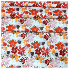 Ladies Lawn Printed Suit - Unstitched- 2 Piece