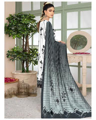 07 - Florence By Amfahh Ladies Digital Lawn Printed 3 Piece Suit - Unstitched