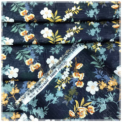 Ladies Bana Dora Lawn Printed Suit - Unstitched- Single Shirt