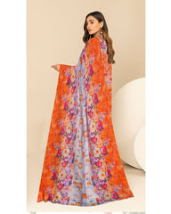 08 - Florence By Amfahh Vol 06 Ladies Digital Lawn Printed 3 Piece Suit - Unstitched