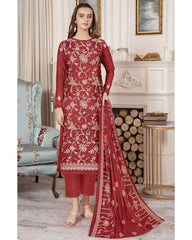 Bareeze Embroidered Allover Lawn By Humdum
