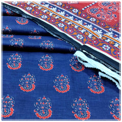 Ladies Digital Lawn Printed 3 Piece Suit with Printed Trouser - Unstitched