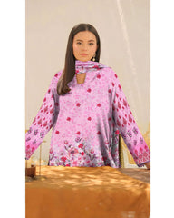 09 - Florence By Amfahh Vol 06 Ladies Digital Lawn Printed 3 Piece Suit - Unstitched
