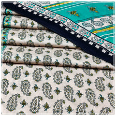 Ladies Digital Lawn Printed 3 Piece Suit with Printed Trouser - Unstitched