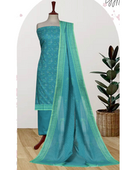 01 - Ladies Digital Lawn Printed 3 Piece Suit - Unstitched Vol-1