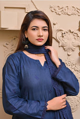 Janan Embroidered Lawn 3Pc Unstitched