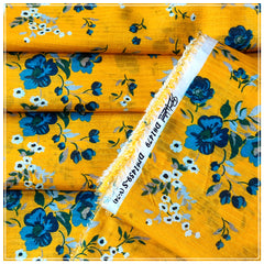 Ladies Bana Dora Lawn Printed Suit - Unstitched- 2 Piece